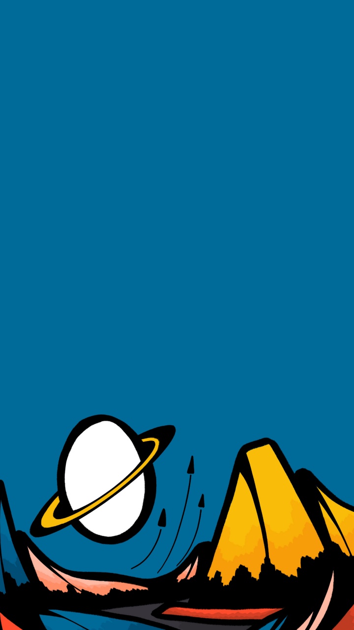 Обои мультфильм, визуальное искусство, живопись, арт, минимализм в разрешении 720x1280