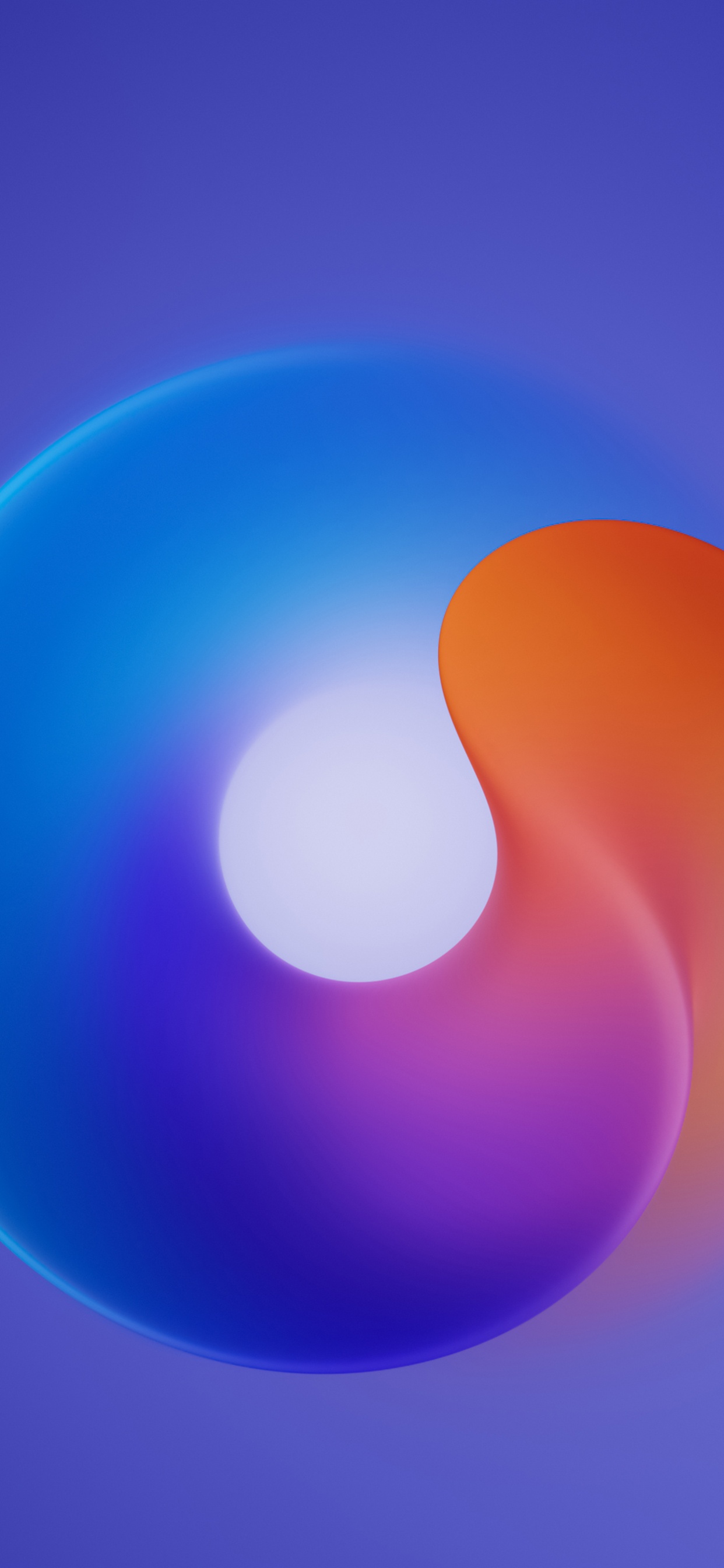 Обои астрономический объект, гармония 4, гармония, синий, газ в разрешении 1242x2688