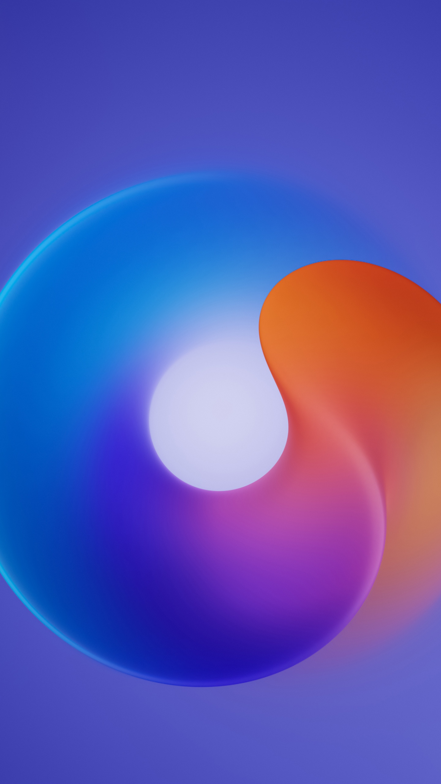 Обои астрономический объект, гармония 4, гармония, синий, газ в разрешении 1440x2560