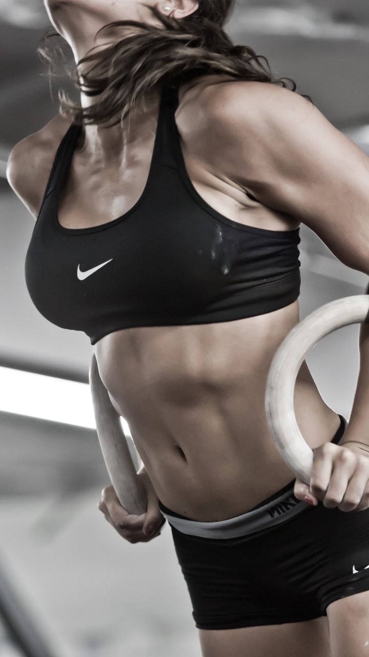 Обои Кроссфит, физическая подготовка, упражнение, мышца, бедра в разрешении 720x1280