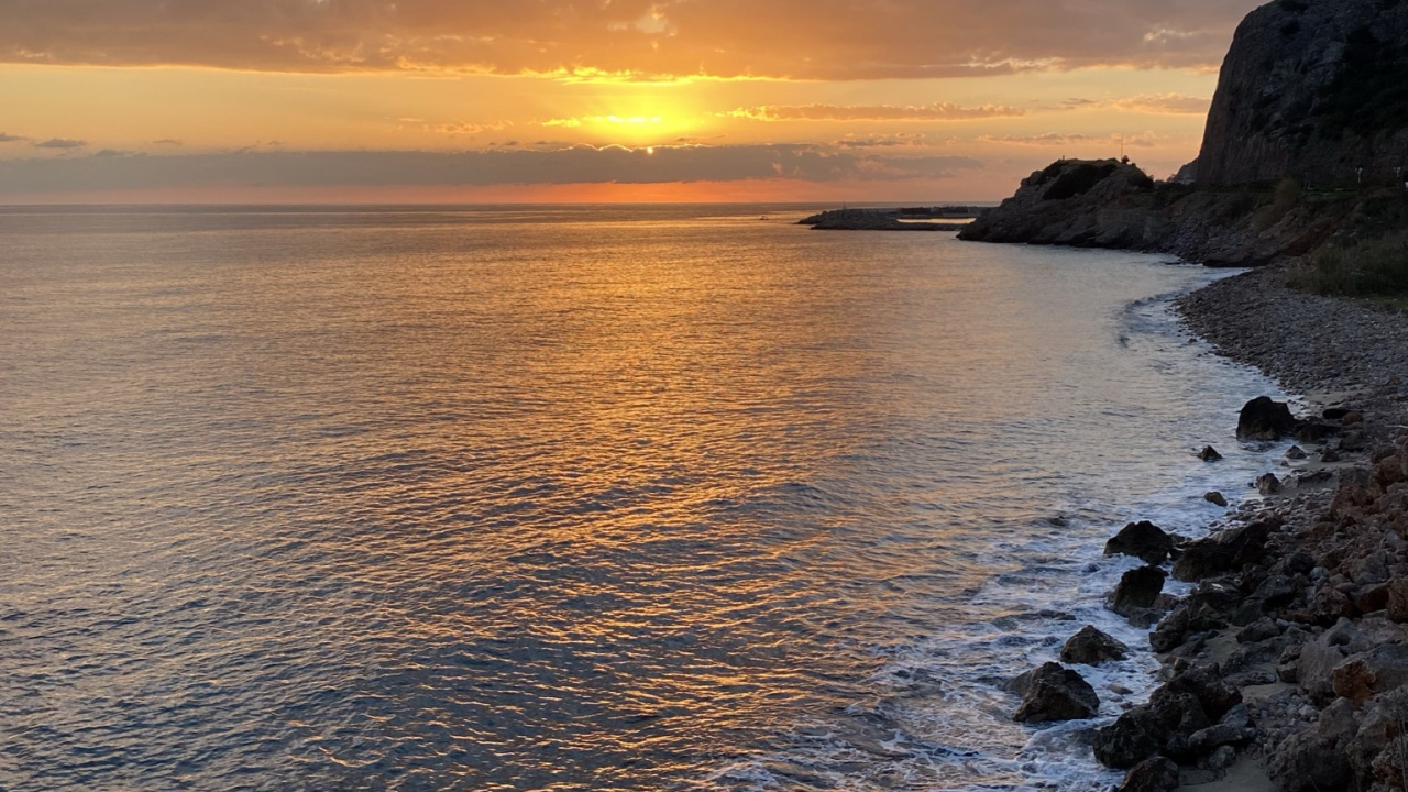 Обои море, облако, вода, гидроресурсы, атмосфера в разрешении 1280x720