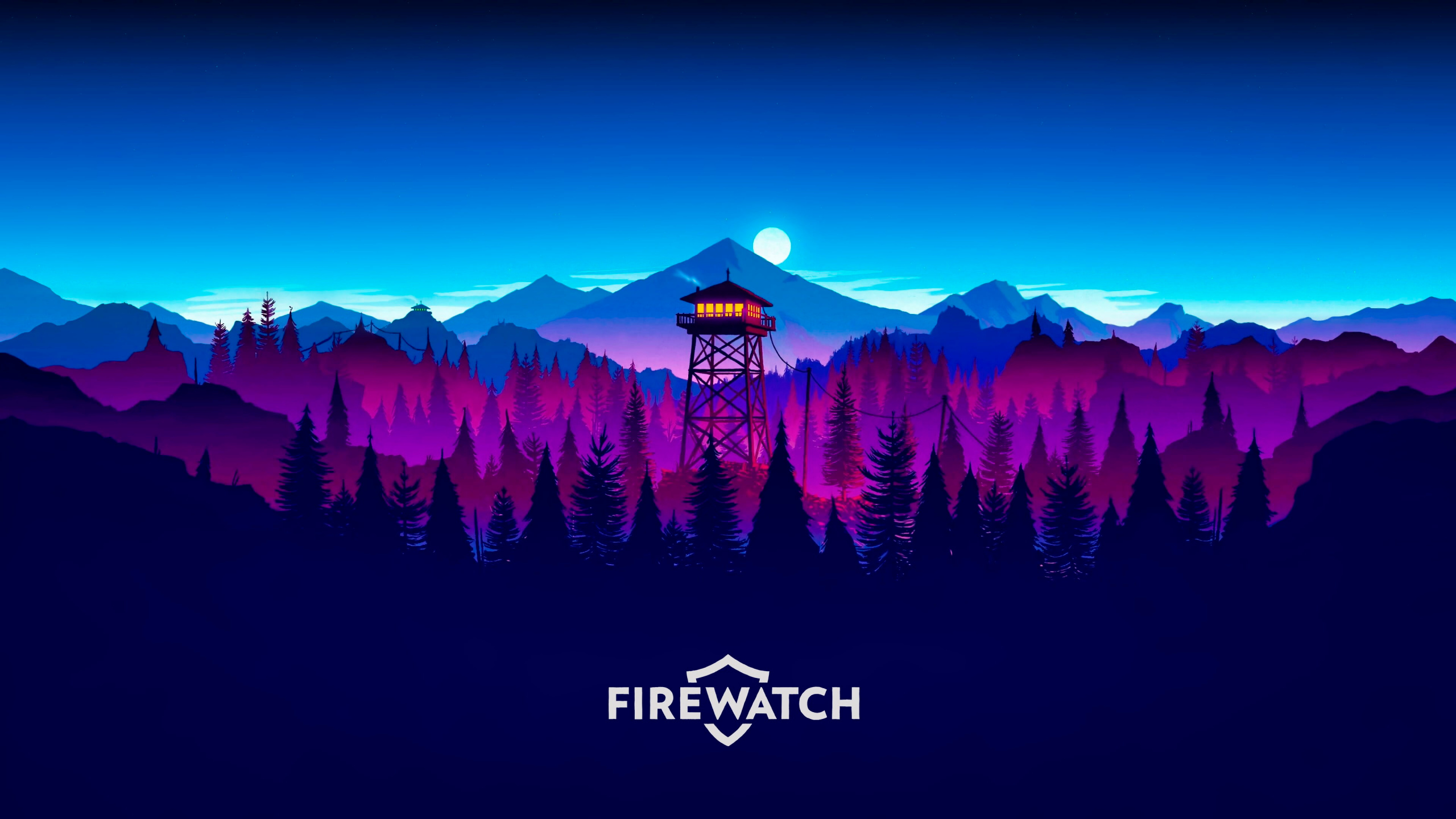 Обои олли мосс firewatch, Firewatch, иллюстрация, Кампо Санто, арт в разрешении 2560x1440