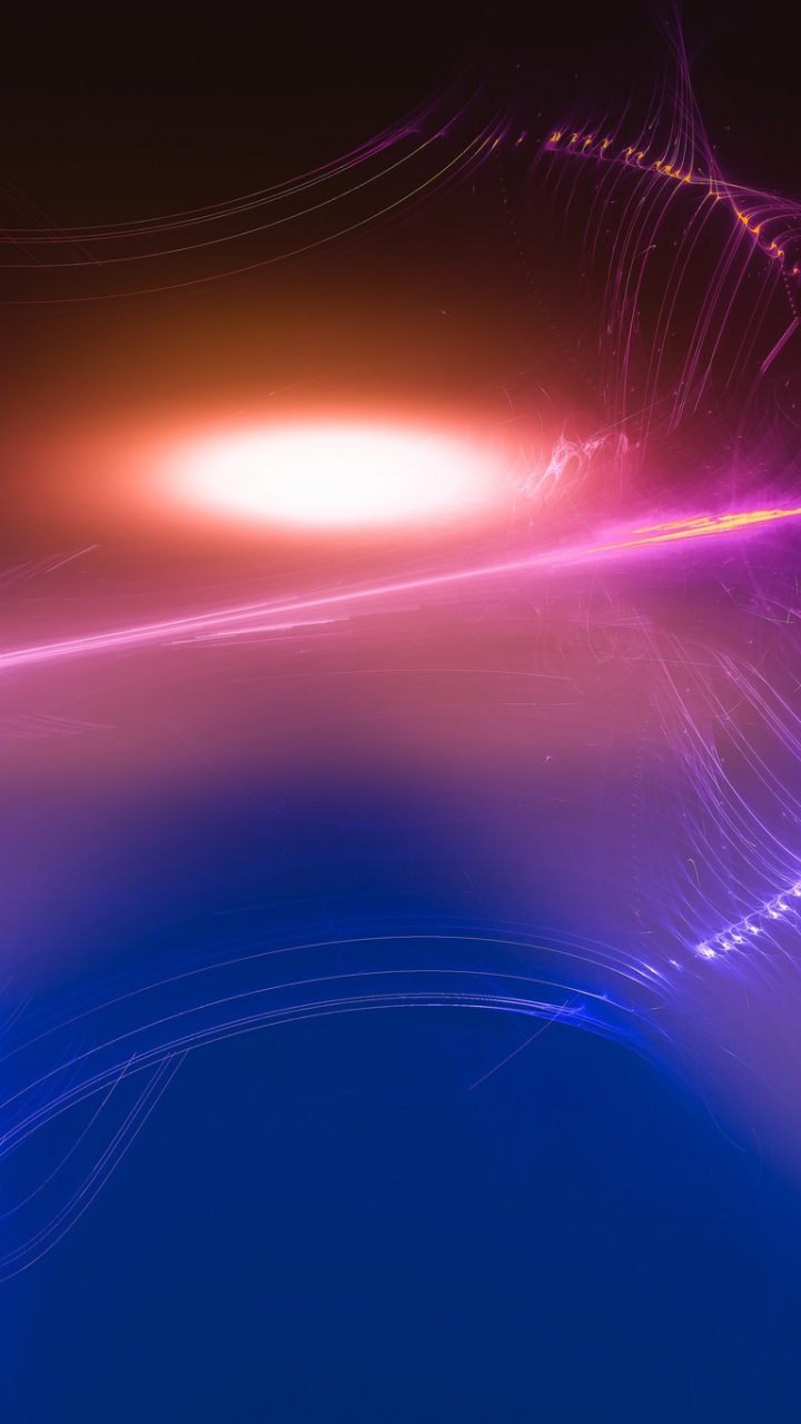 Обои свет, абстракция, абстрактное искусство, арт, пурпур в разрешении 720x1280