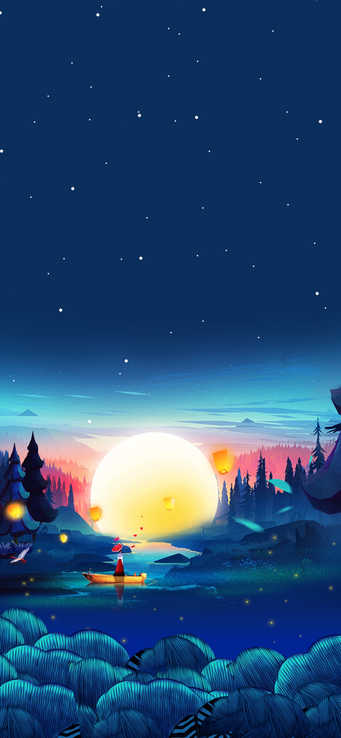 Обои хороший вид, атмосфера, дневное время, мир, экорегион в разрешении 1125x2436