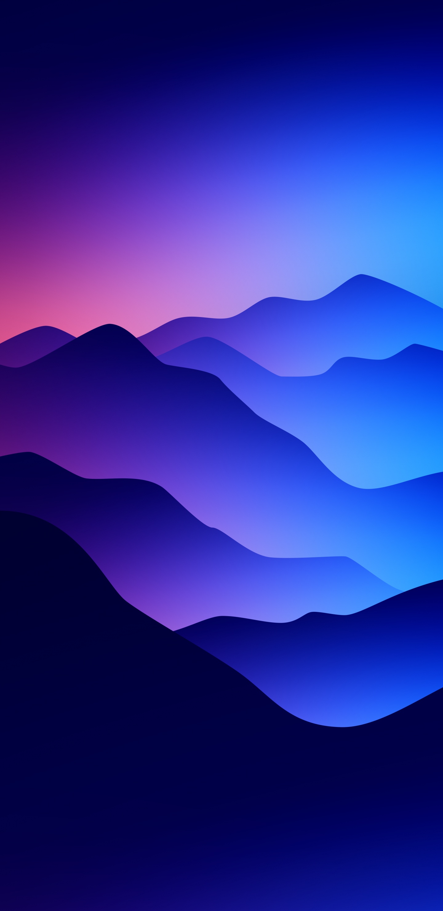 Обои идея, 2022, арт, гора, атмосфера в разрешении 1440x2960