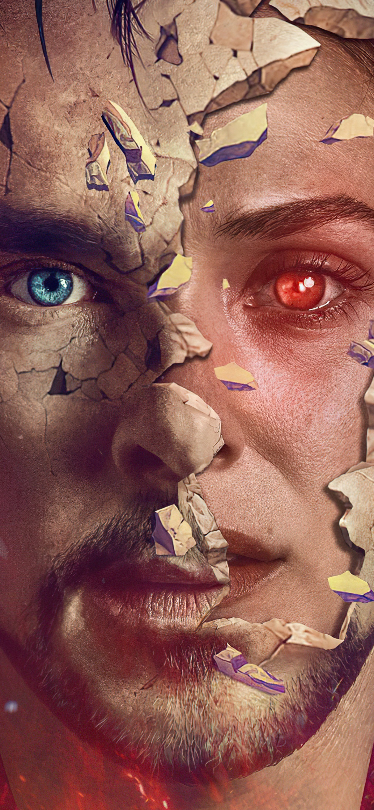 Обои Doctor Strange In The Multiverse Of Madness Wanda Vision в разрешении 1242x2688