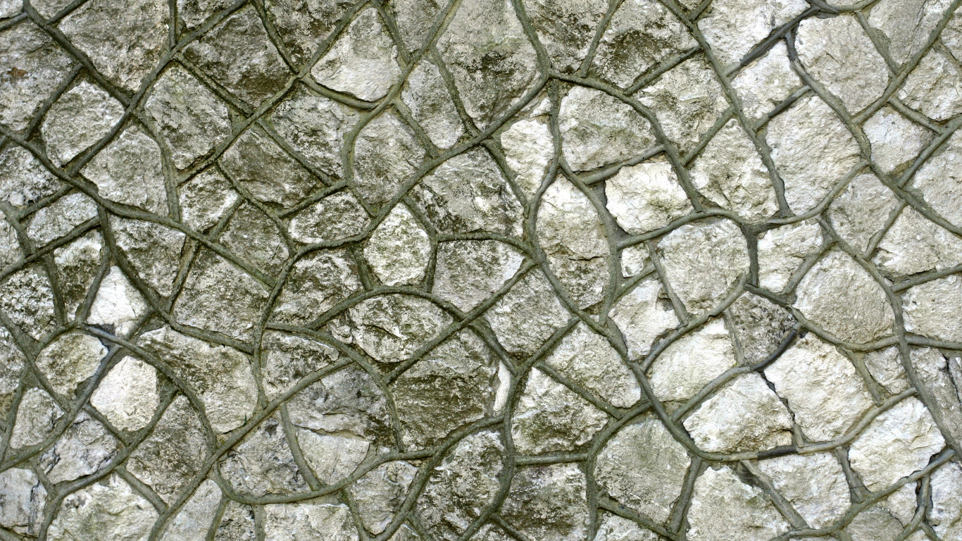 Обои узор, каменная стена, камень, наложение текстуры, стена в разрешении 1366x768