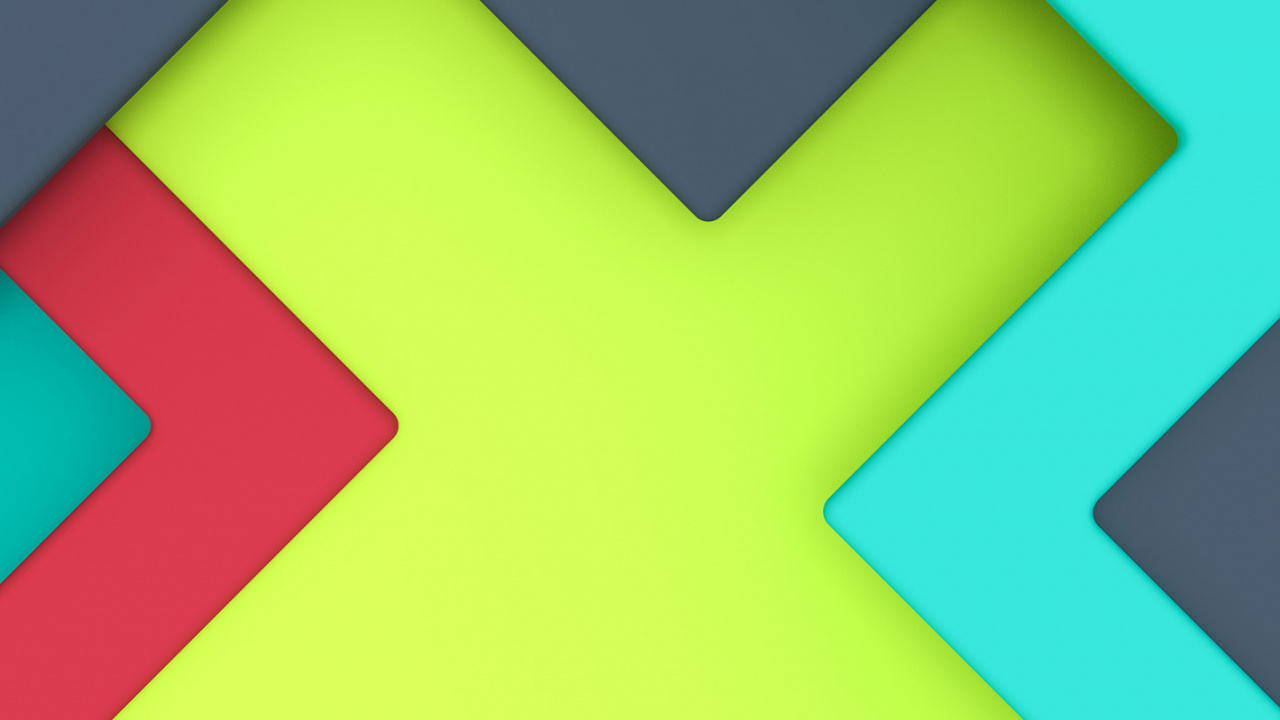 Обои Апельсин, графический дизайн, красочность, прямоугольник, треугольник в разрешении 1280x720