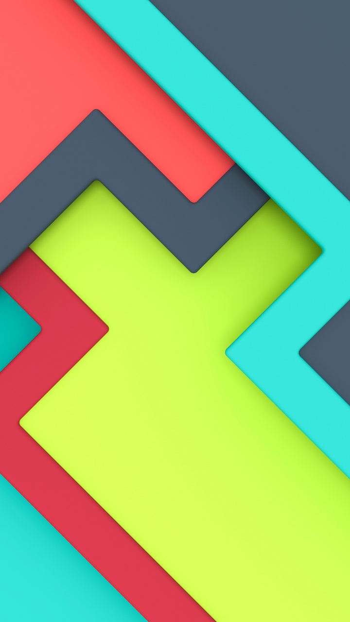 Обои Апельсин, графический дизайн, красочность, прямоугольник, треугольник в разрешении 720x1280