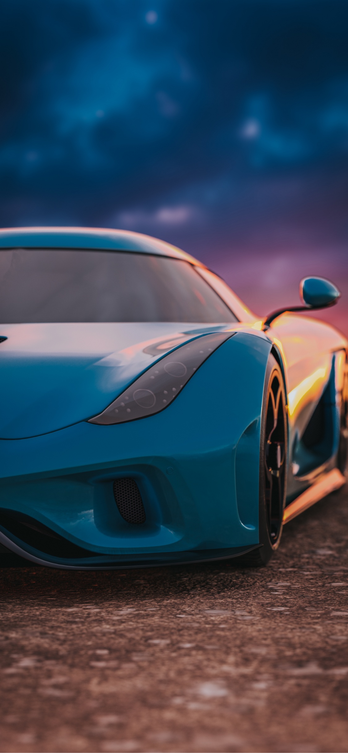 Обои гоночный автомобиль, спорткар, легковые автомобили, суперкар, купе в разрешении 1125x2436