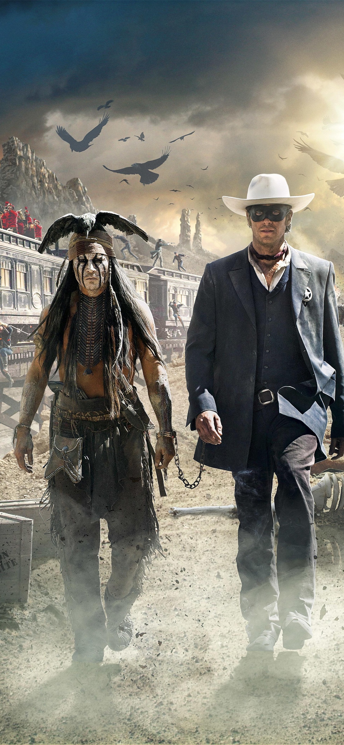 Обои 2013, Постер фильма, приключенческий фильм, отряд, База Данных Кино в разрешении 1125x2436