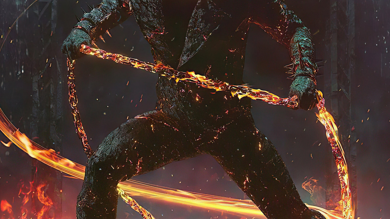 Обои призрачный всадник, комиксы Марвел, Бэтмен 2016-111, Johnathon Blaze, Железный человек в разрешении 1280x720