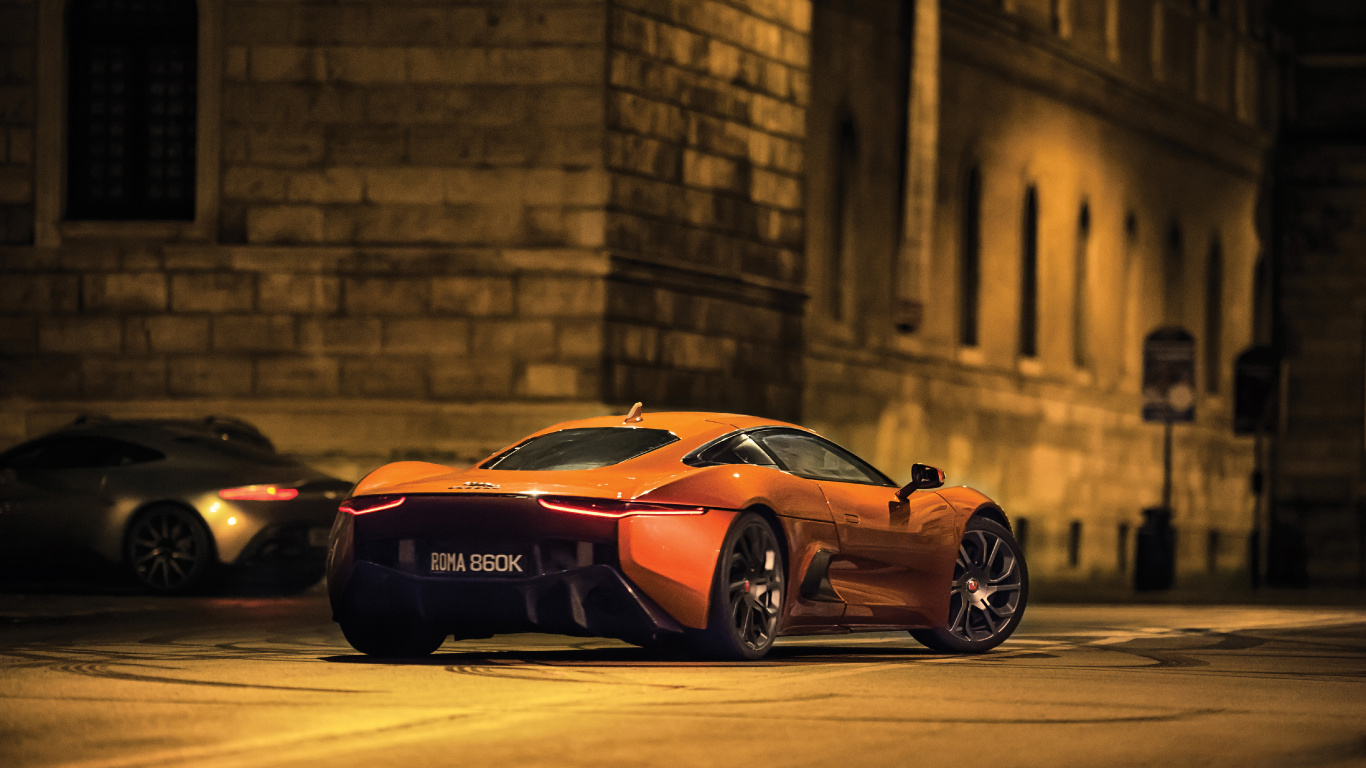 Обои суперкар, Ягуар cx75 оно, гоночный автомобиль, кузов купе, Ягуар в разрешении 1366x768