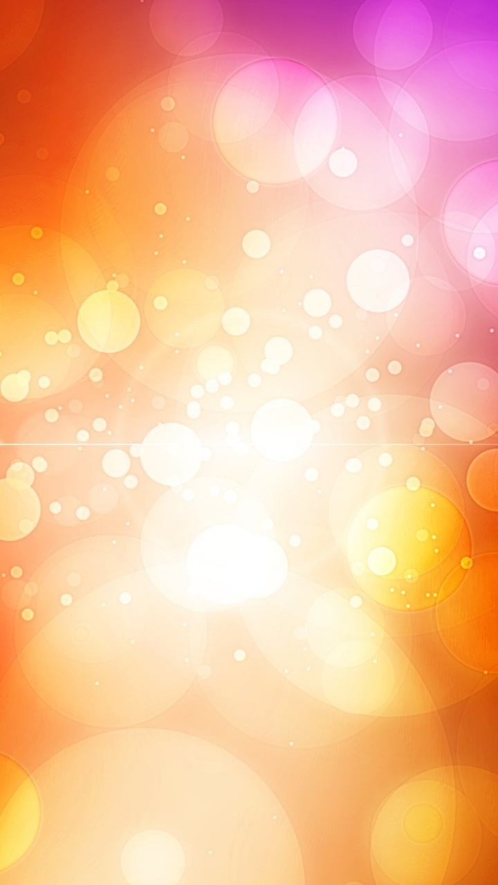 Обои Апельсин, боке, свет, желтый, солнечный свет в разрешении 720x1280