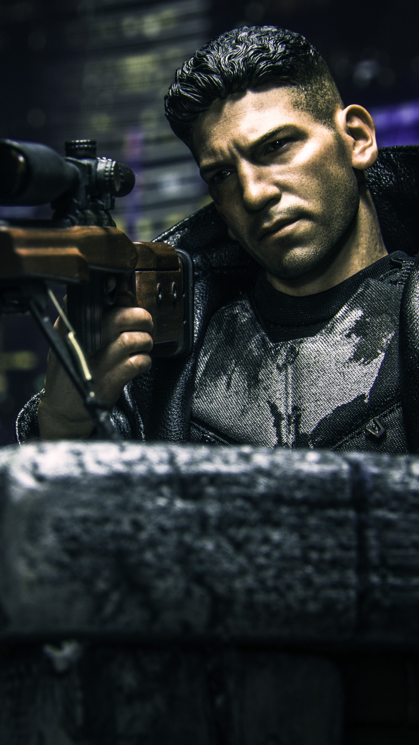 Обои солдат, кино, боевик, игры, фигурка в разрешении 1440x2560