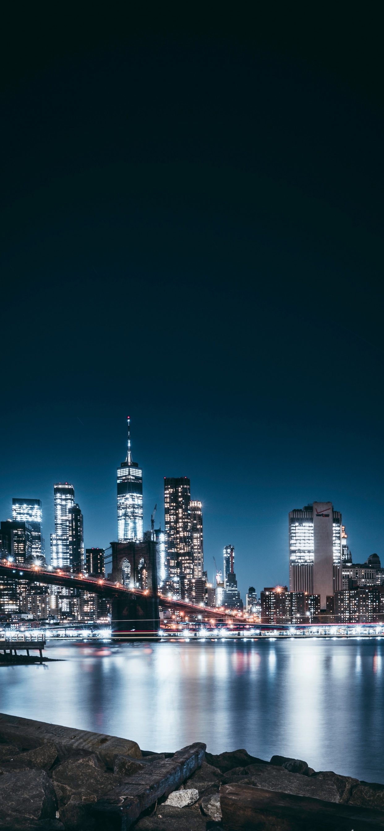 Обои городской пейзаж, город, линия горизонта, метрополия, городской район в разрешении 1242x2688