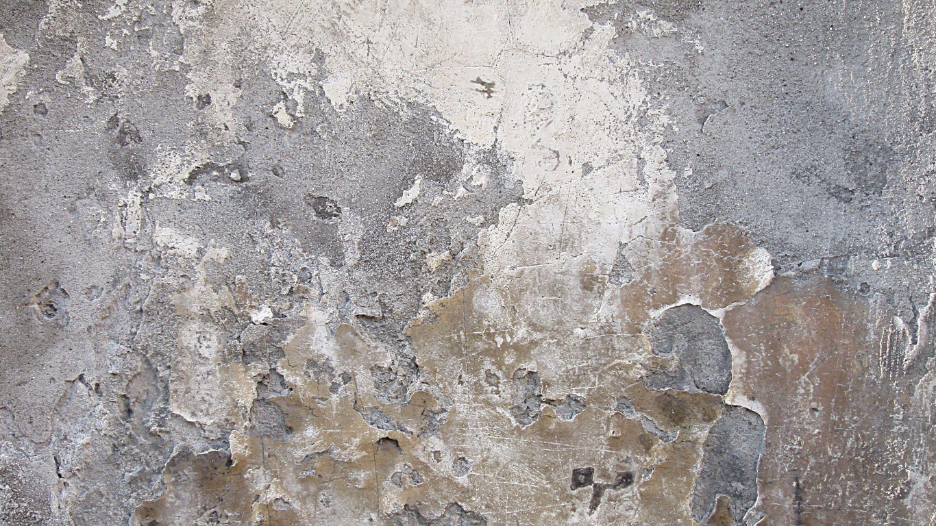 Обои бетон, стена, цемент, этаж, текстура в разрешении 1366x768