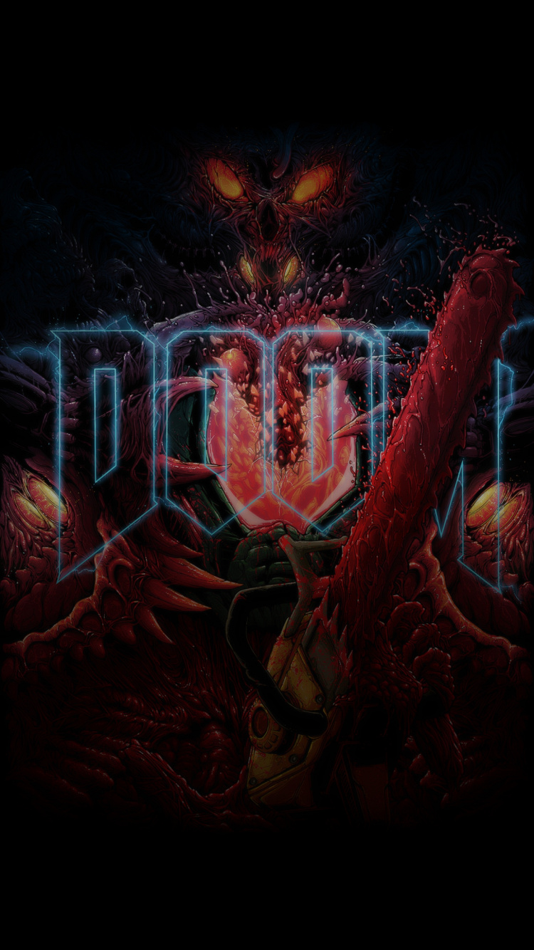 Обои темнота, арт, граффити, живопись, космос в разрешении 750x1334