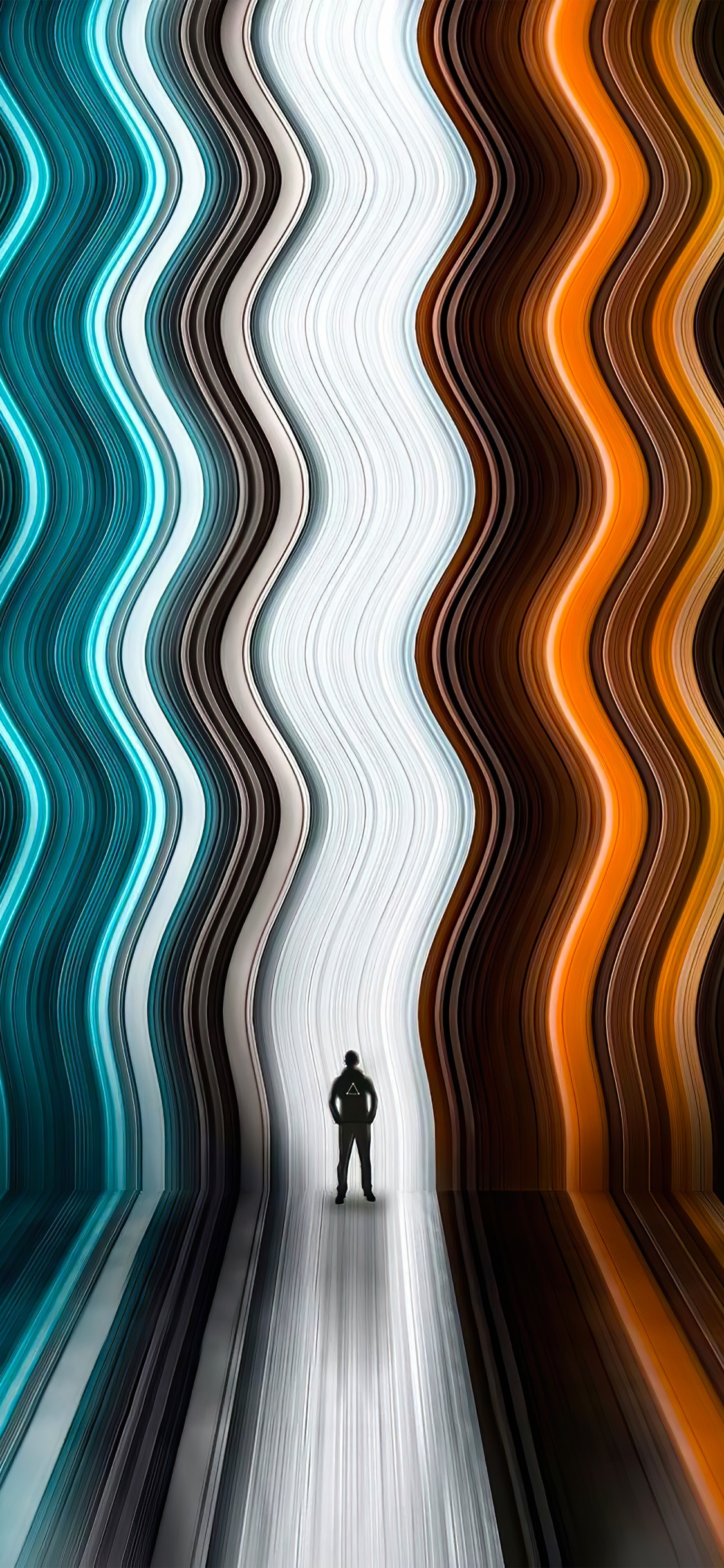 Обои узор, математика, геометрия, свет, прямоугольник в разрешении 1125x2436