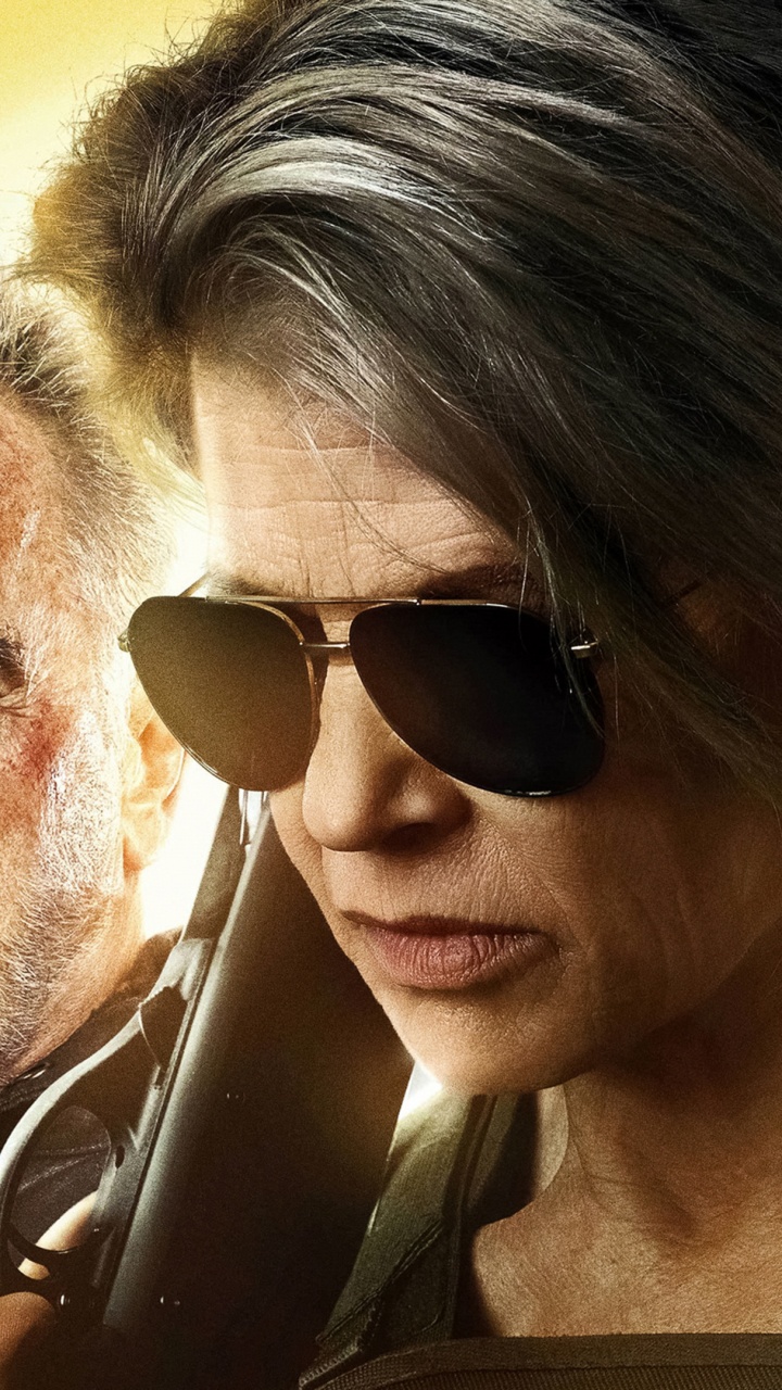 Обои терминатор темная судьба плакат, Тим Миллер, Терминатор Мрачная Судьба, Терминатор, Сара Коннор в разрешении 720x1280