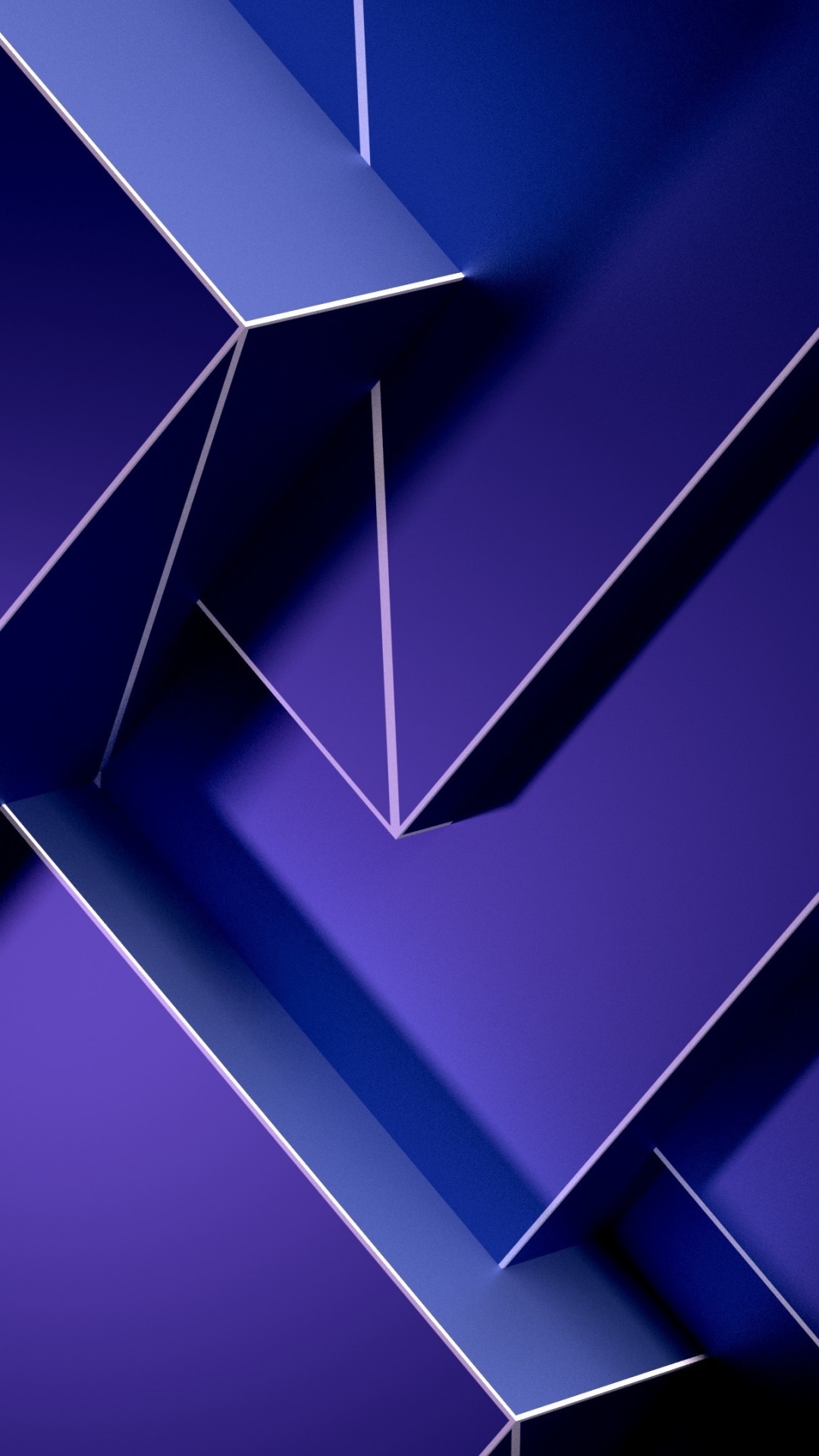 Обои синий, электрик, линия, пурпур, симметрия в разрешении 1080x1920