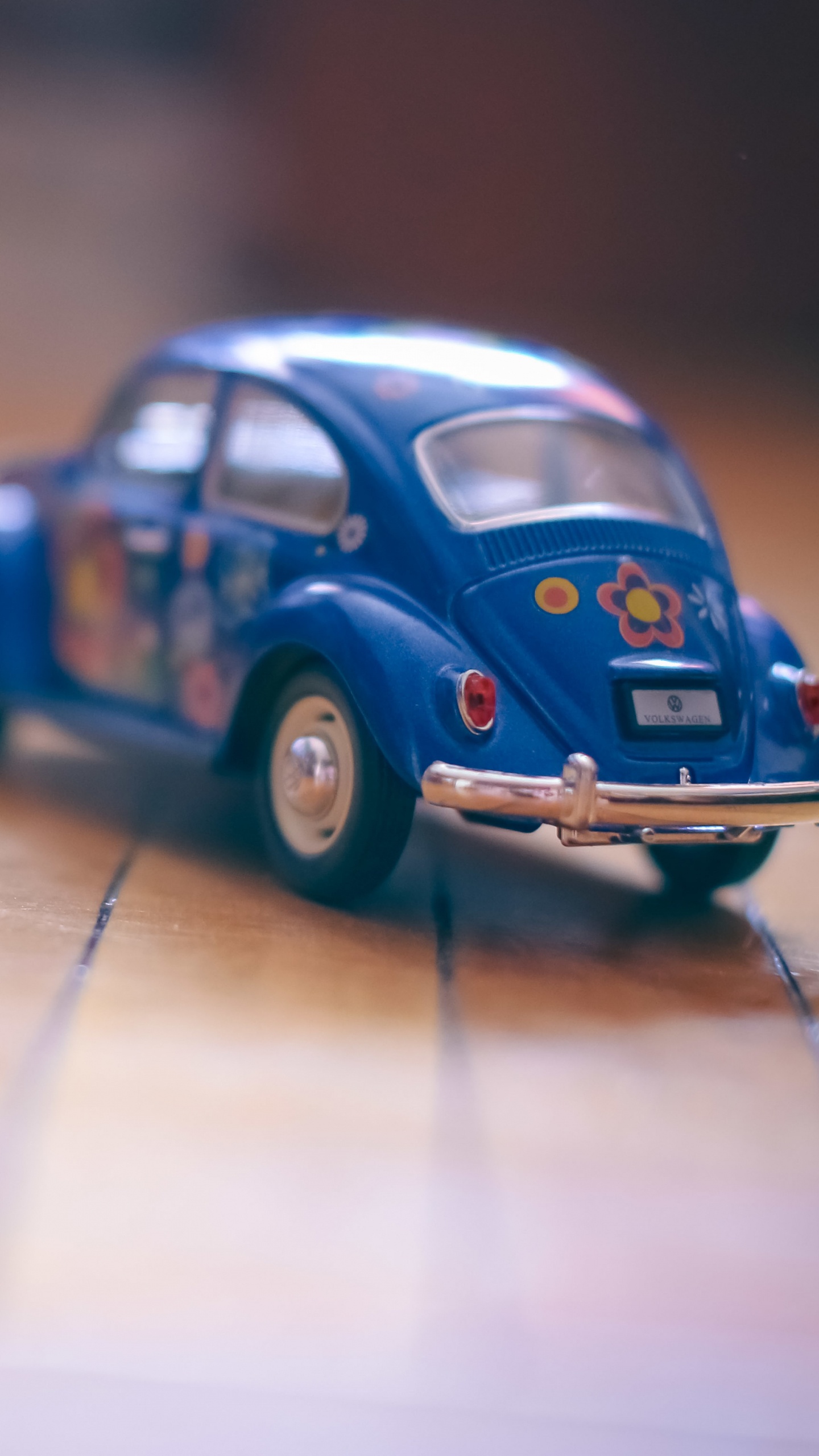 Обои Фольксваген жук, авто, компактный автомобиль, Фольксваген, синий в разрешении 1440x2560