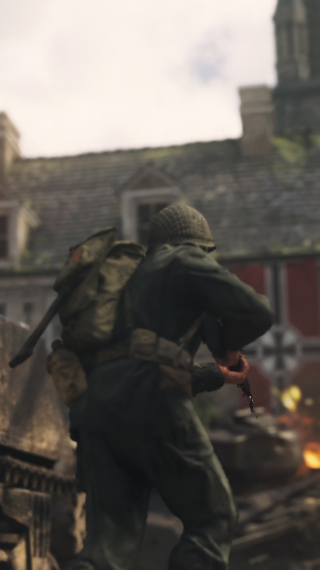 Обои Call of Duty WWII, sledgehammer игры, многопользовательская видео игра, activision, playstation 4 в разрешении 1080x1920