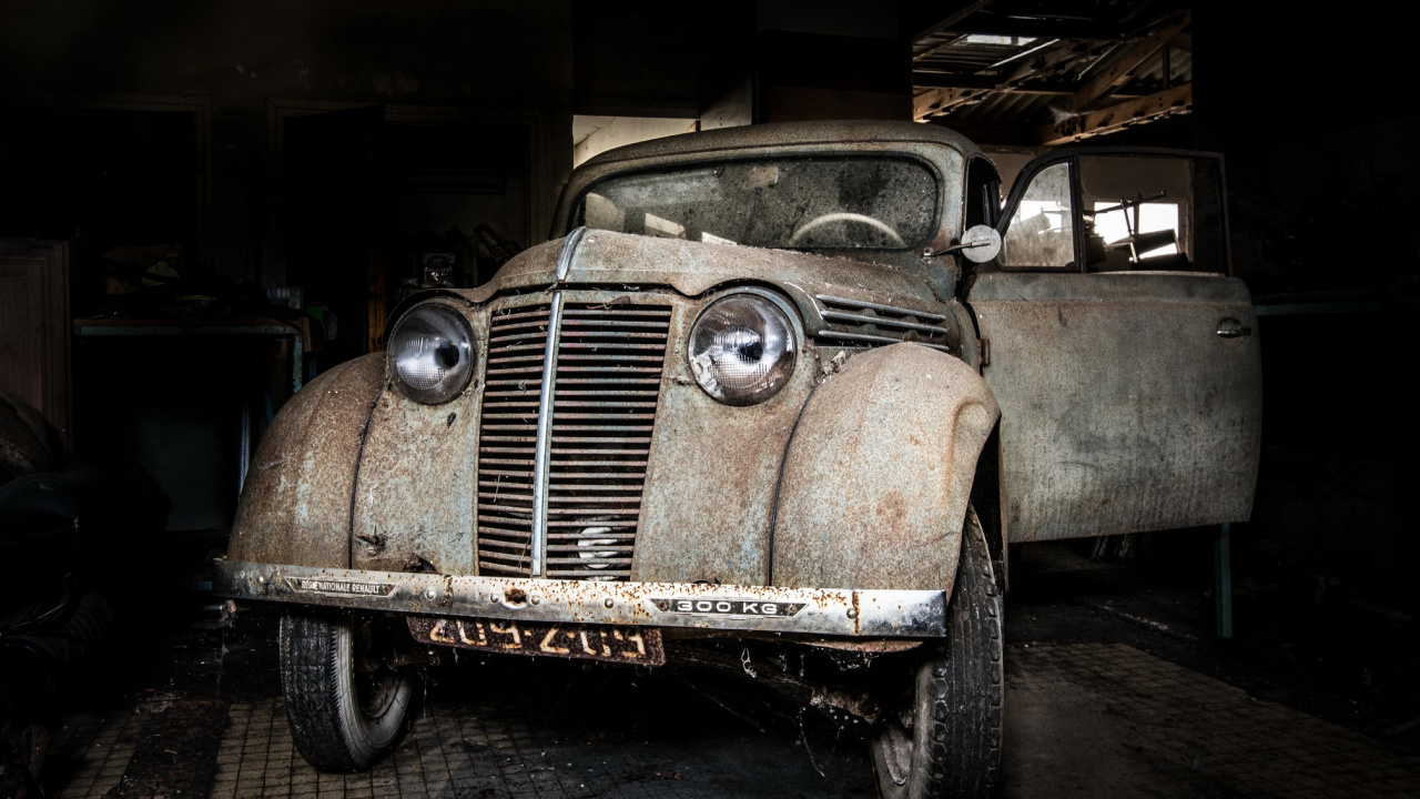 Обои старинная машина, легковые автомобили, база renault, Renault Group, Рено Р 16 в разрешении 1280x720