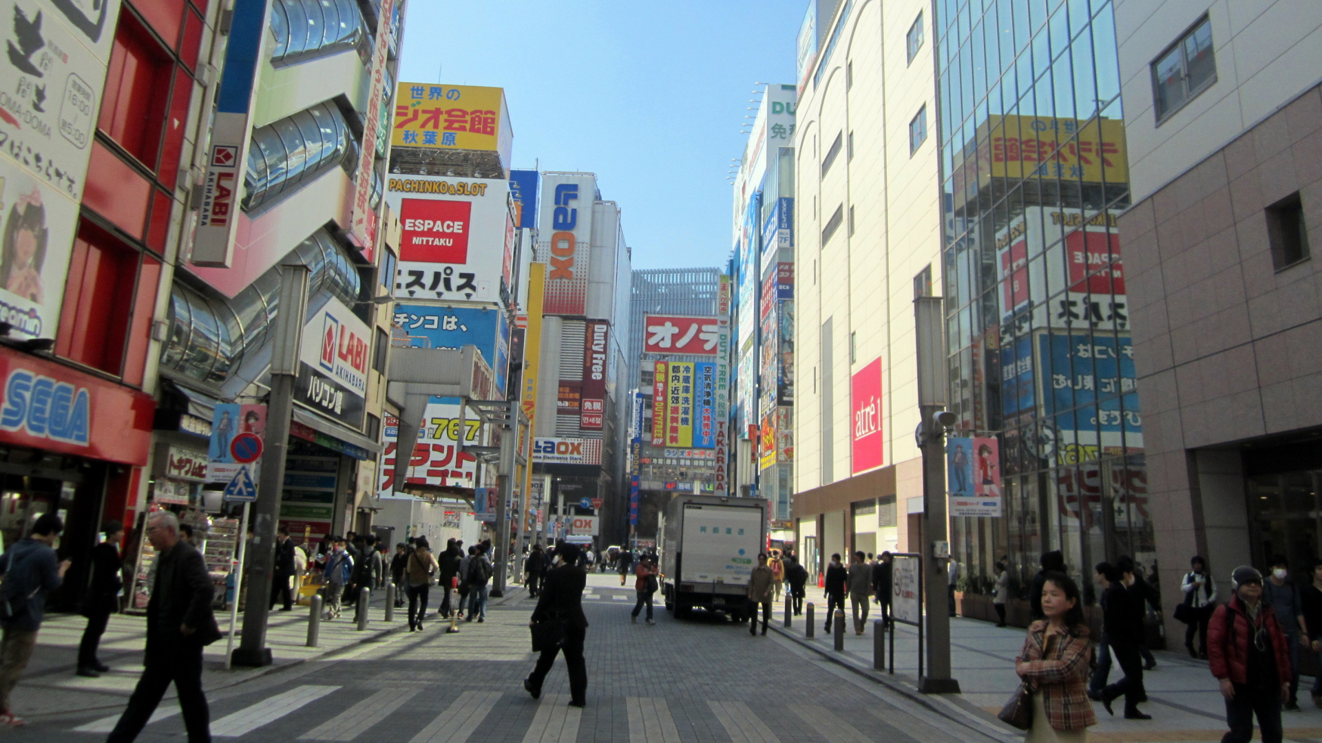 Обои Токио, город, городской район, улица, городок в разрешении 1920x1080