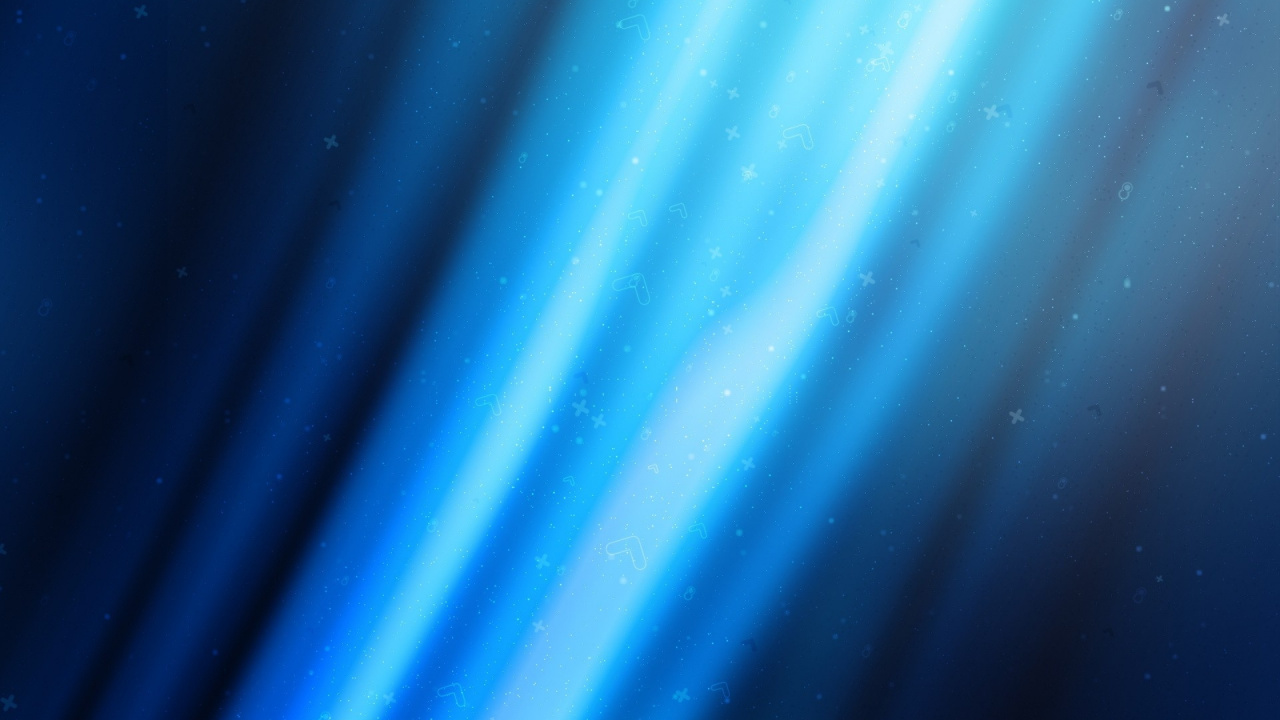 Обои синий, электрик, свет, Аврора, линия в разрешении 1280x720