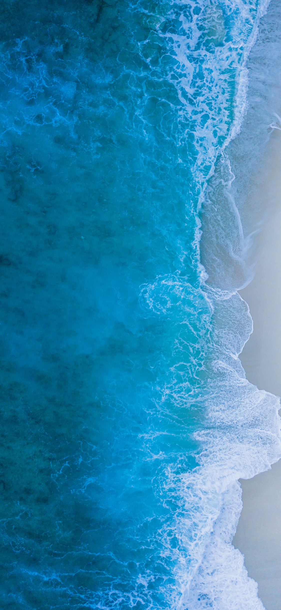 Обои вода, синий, облако, жидкость, жидкий в разрешении 1125x2436