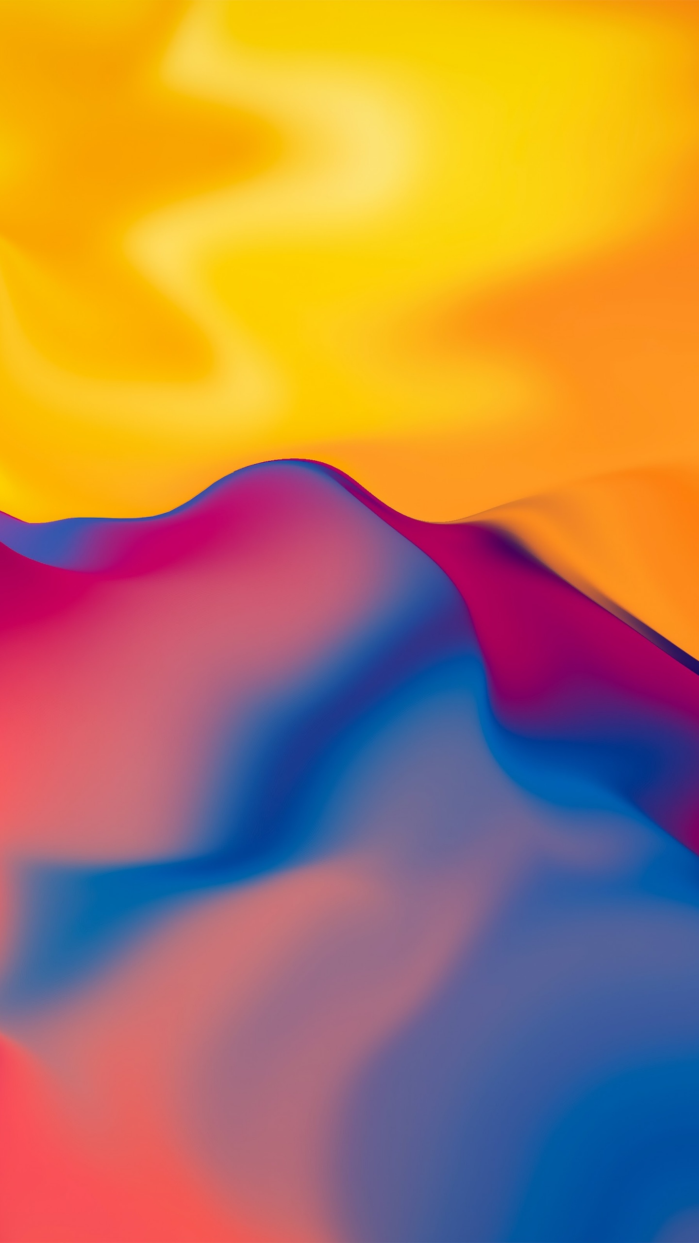 Обои лепесток, наука, физика, красочность, вода в разрешении 1440x2560