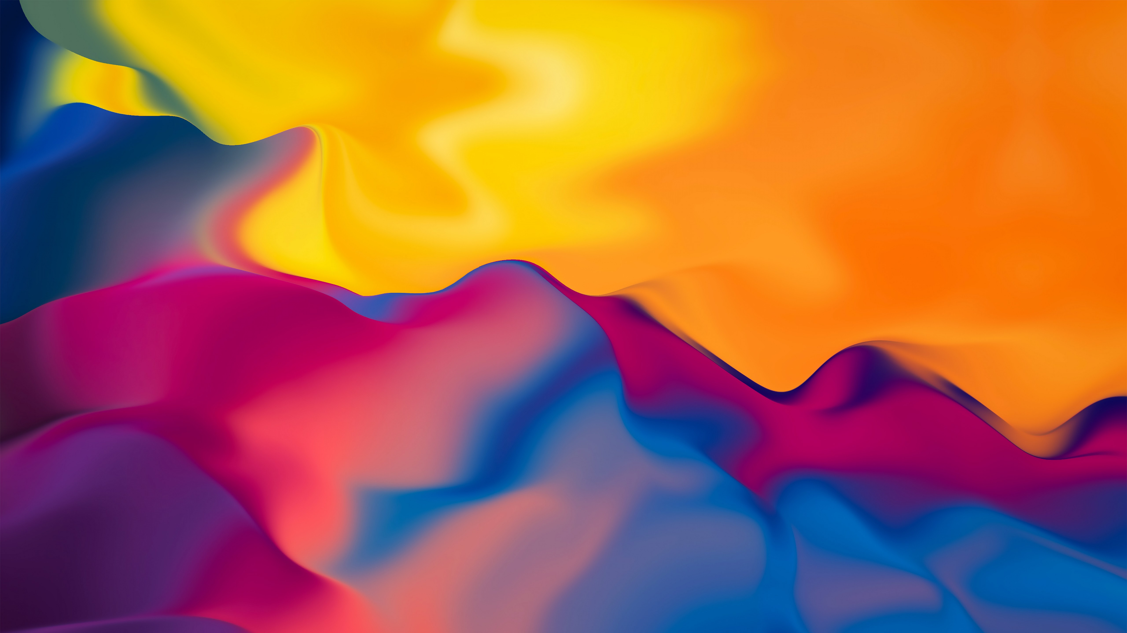 Обои лепесток, наука, физика, красочность, вода в разрешении 3840x2160