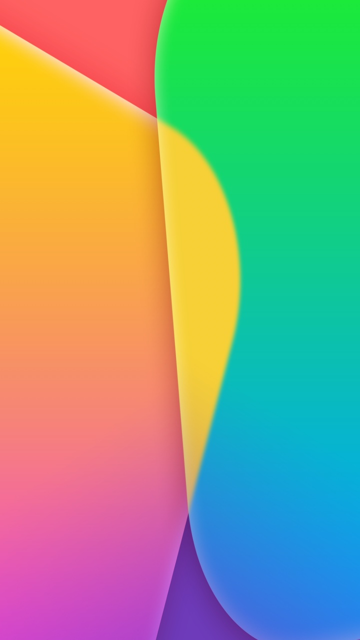 Обои андроид, смартфон, красочность, прямоугольник, Апельсин в разрешении 720x1280