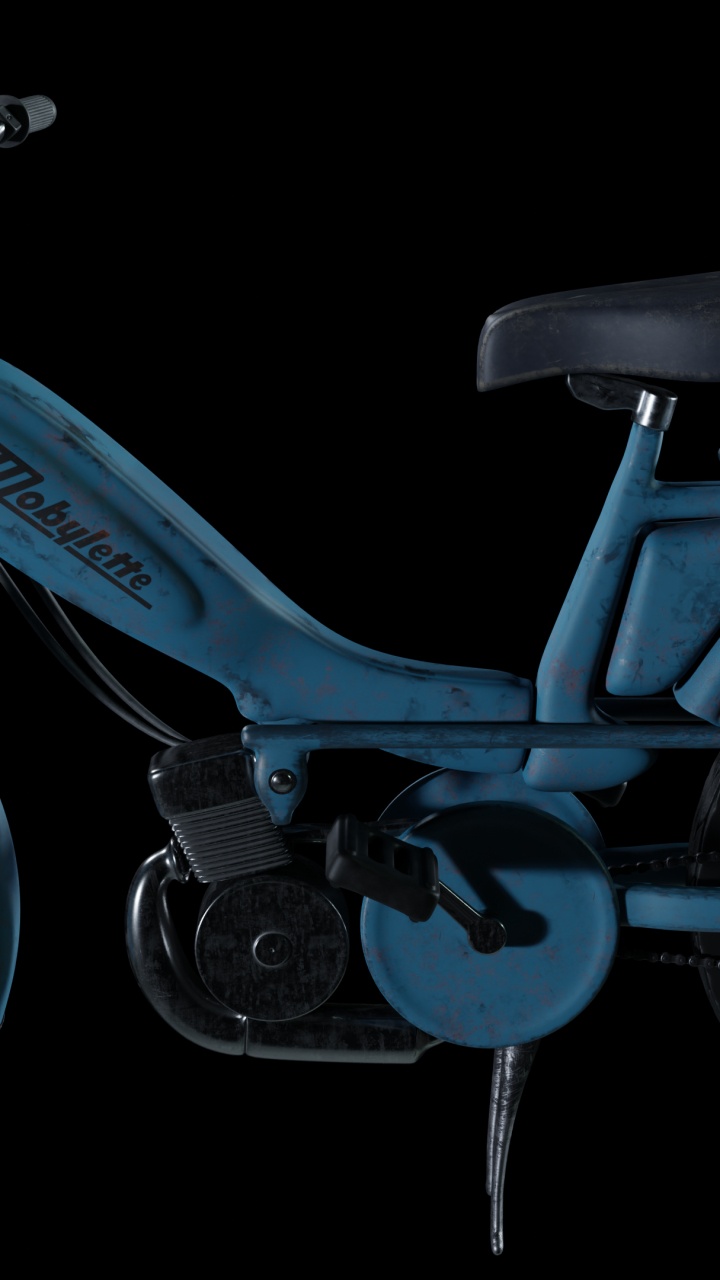 Обои мопед, шина, колесо, автомобильные шины, автомобильное освещение в разрешении 720x1280