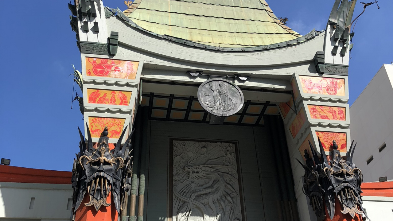 Обои Голливуд, китайский театр грауманс, tcl китайский театр, театр, архитектура в разрешении 1280x720