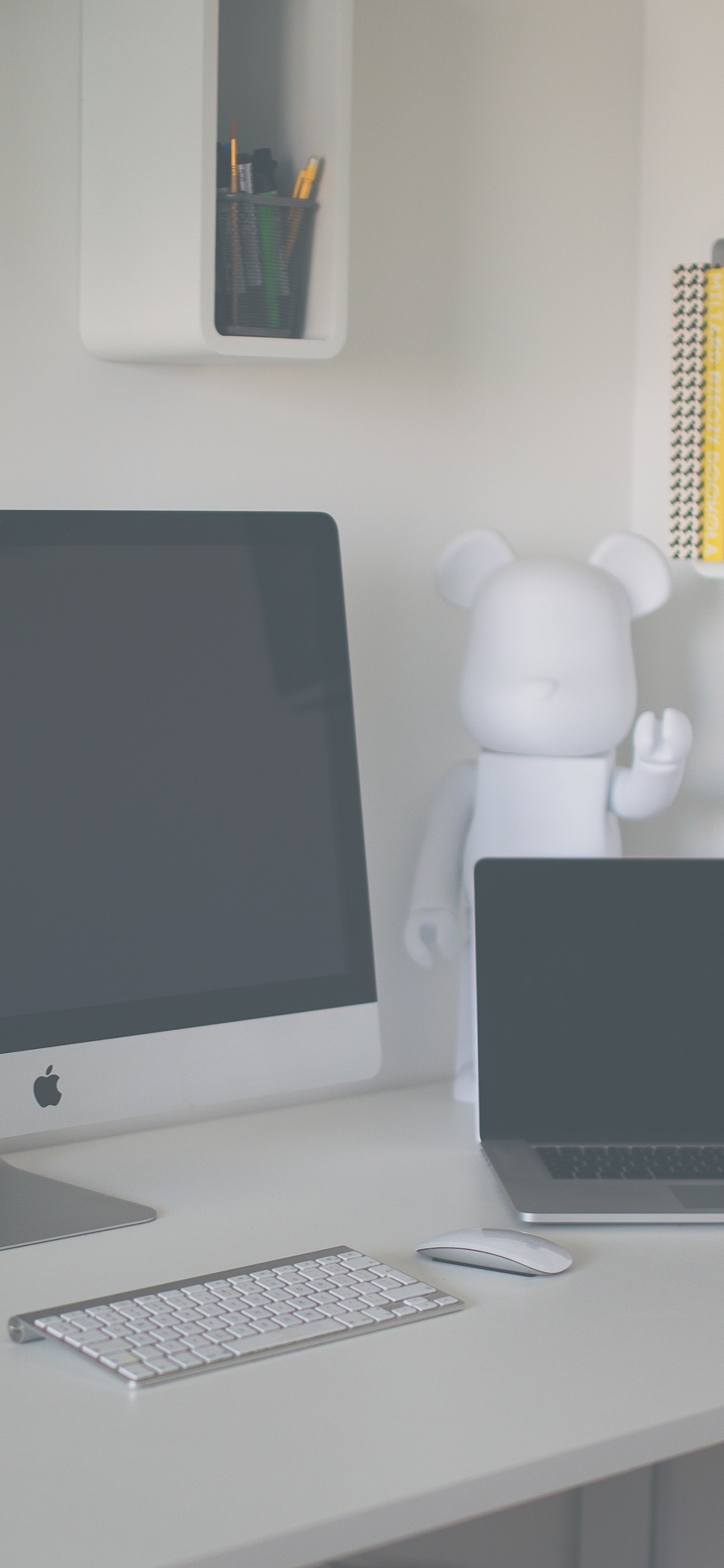 Обои iMac, apple, рабочий стол, технологии, электронное устройство в разрешении 1125x2436