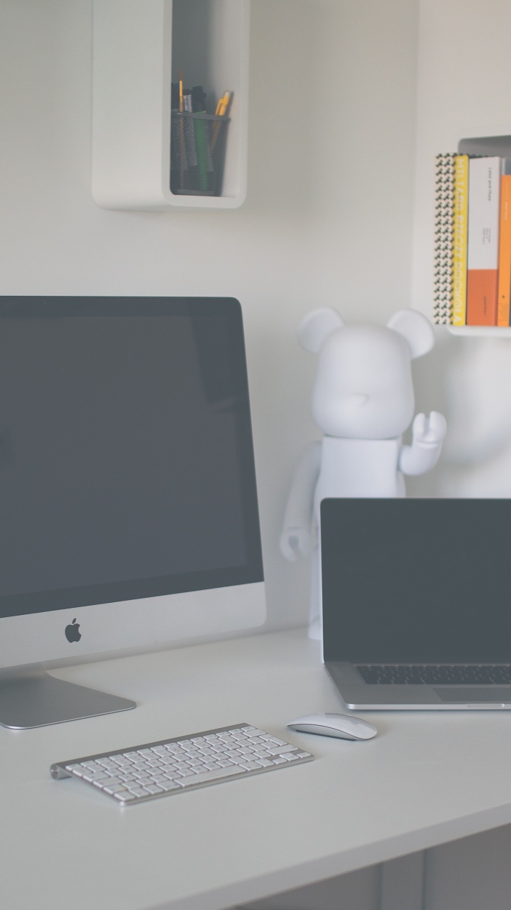 Обои iMac, apple, рабочий стол, технологии, электронное устройство в разрешении 720x1280