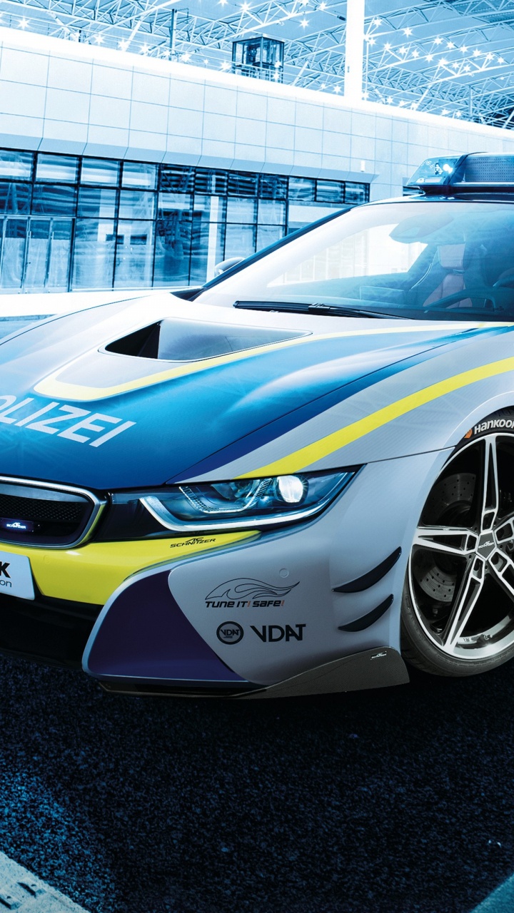 Обои i8 дюймов, легковые автомобили, БМВ родстера i8, спорткар, BMW i8 Coup в разрешении 720x1280