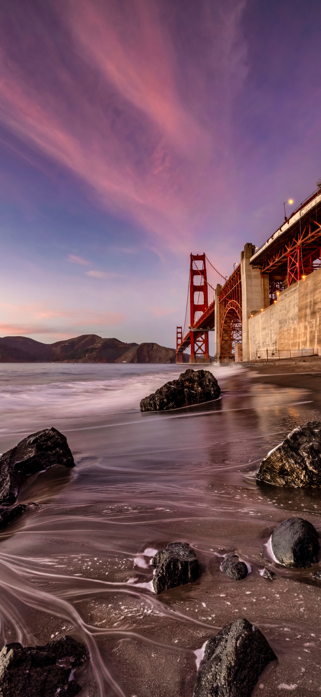 Обои облако, вода, гидроресурсы, атмосфера, сумрак в разрешении 1125x2436