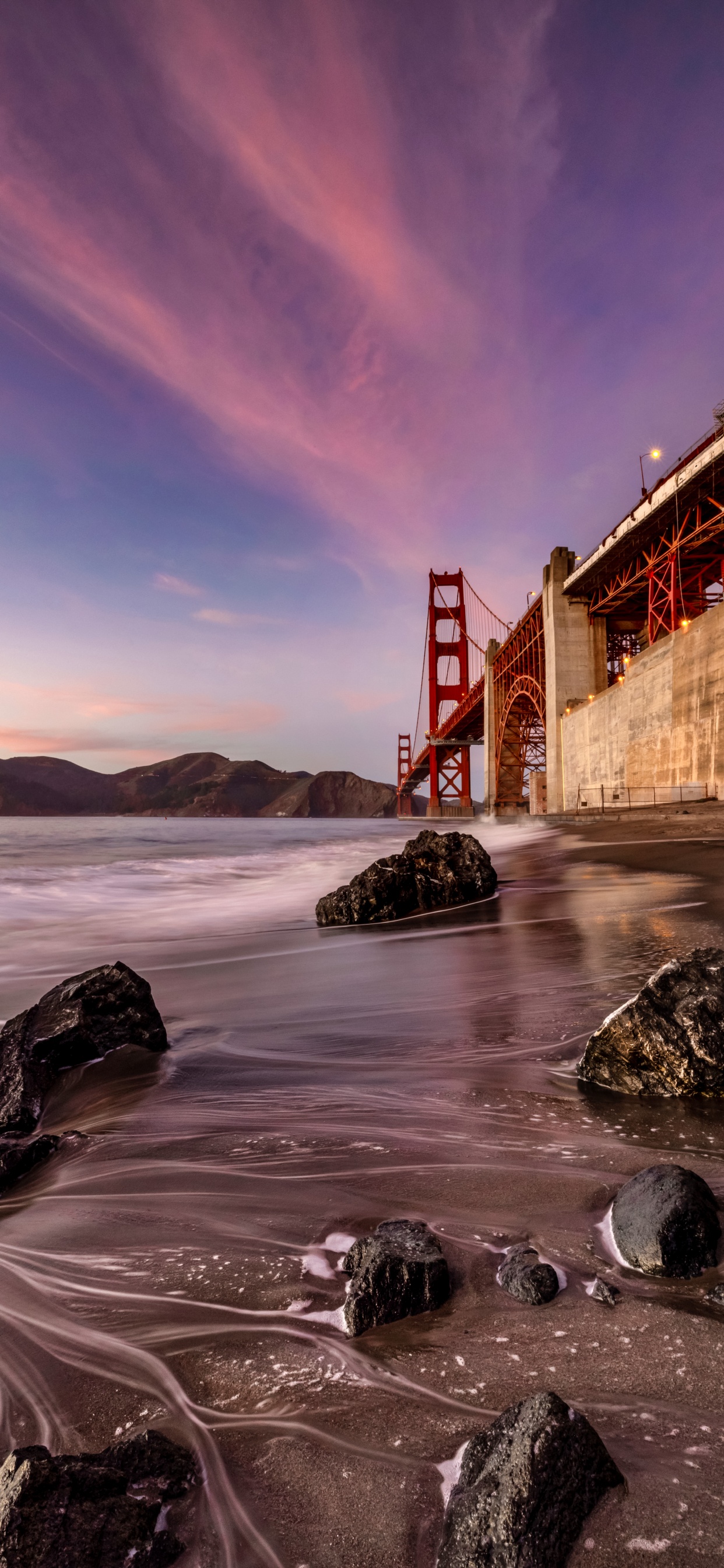 Обои облако, вода, гидроресурсы, атмосфера, сумрак в разрешении 1242x2688