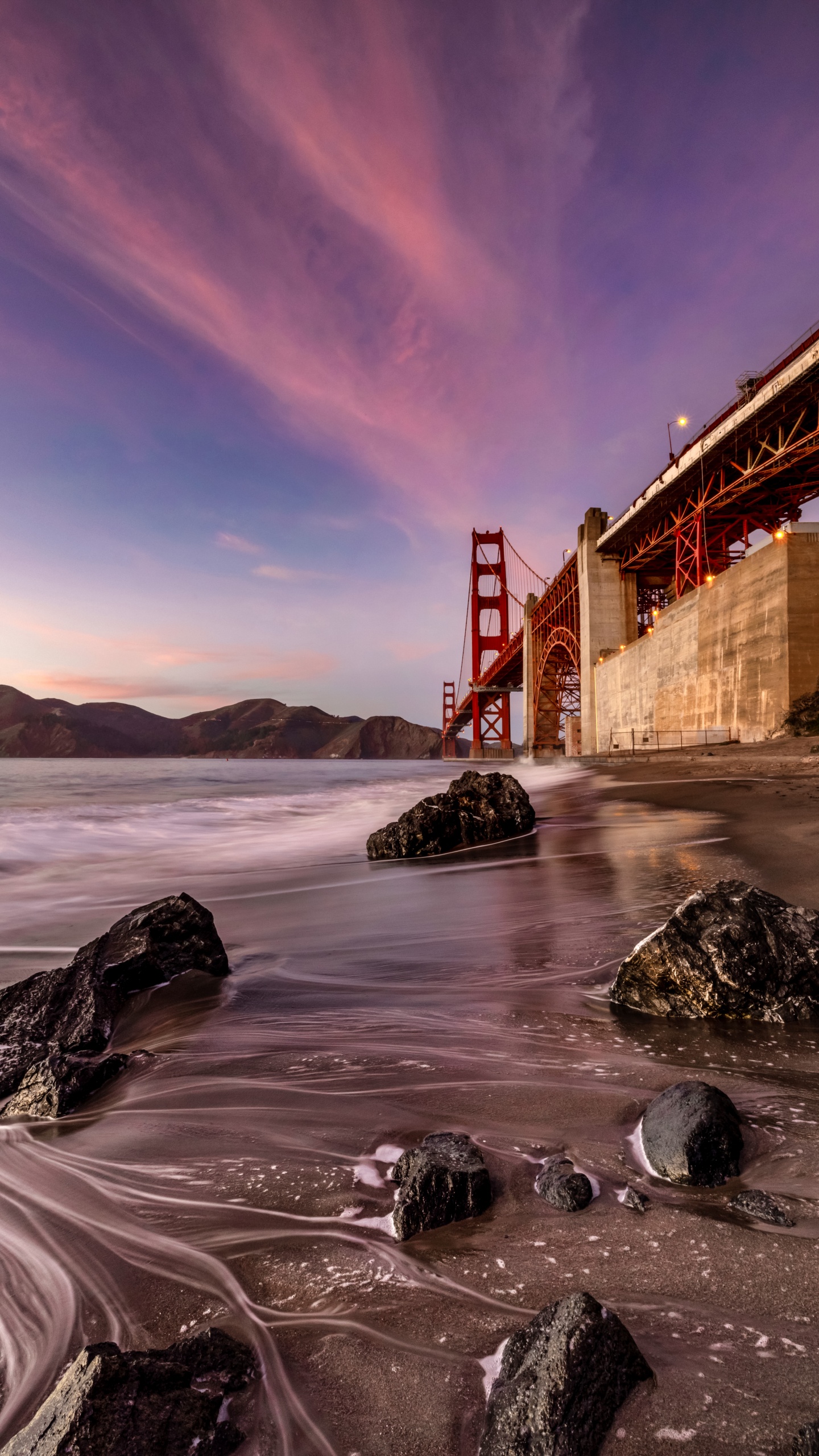 Обои облако, вода, гидроресурсы, атмосфера, сумрак в разрешении 1440x2560