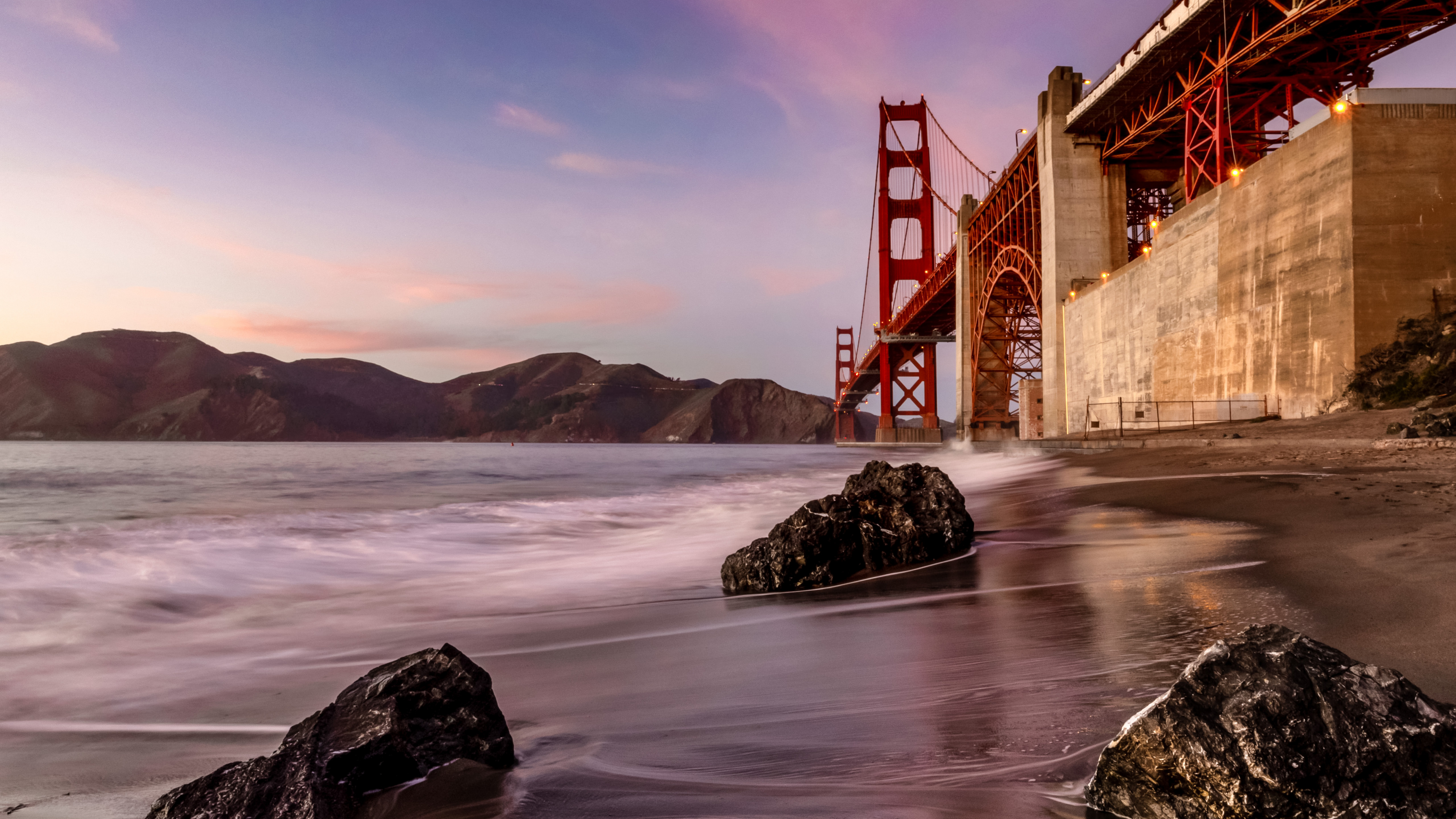 Обои облако, вода, гидроресурсы, атмосфера, сумрак в разрешении 3840x2160