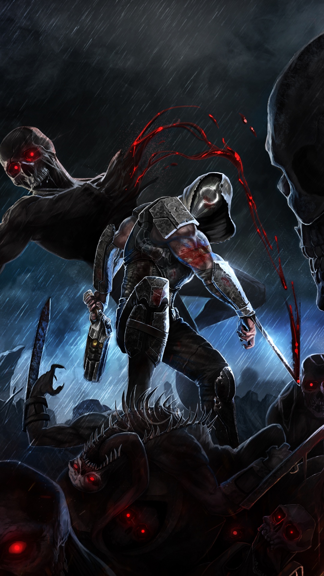 Обои Гнев АЕОН разорения, землетрясение, 3Д Реалмс, Движок кваки, nintendo switch в разрешении 1080x1920