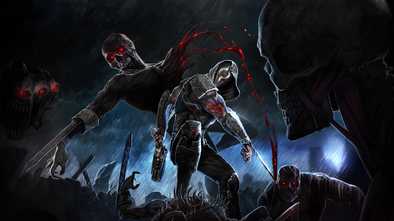 Обои Гнев АЕОН разорения, землетрясение, 3Д Реалмс, Движок кваки, nintendo switch в разрешении 1280x720