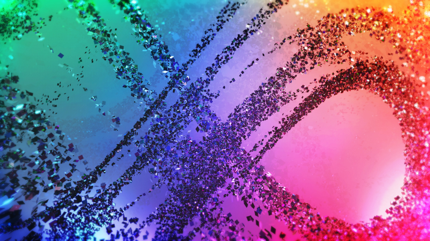 Обои вода, пурпур, синий, розовый, Фиолетовый в разрешении 1366x768