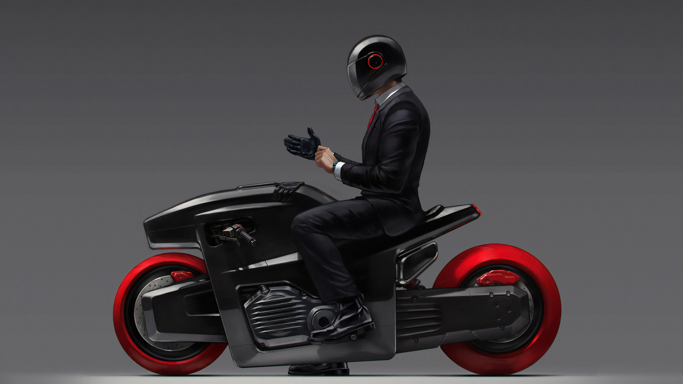 Обои мотоцикл, автомобильные шины, колесо, аксессуары для мотоциклов, Король в разрешении 1366x768