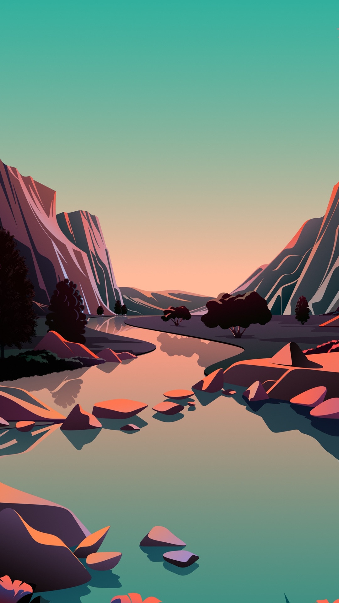 Обои ios, яблоко, iOS 14, Homepod, вода в разрешении 1080x1920