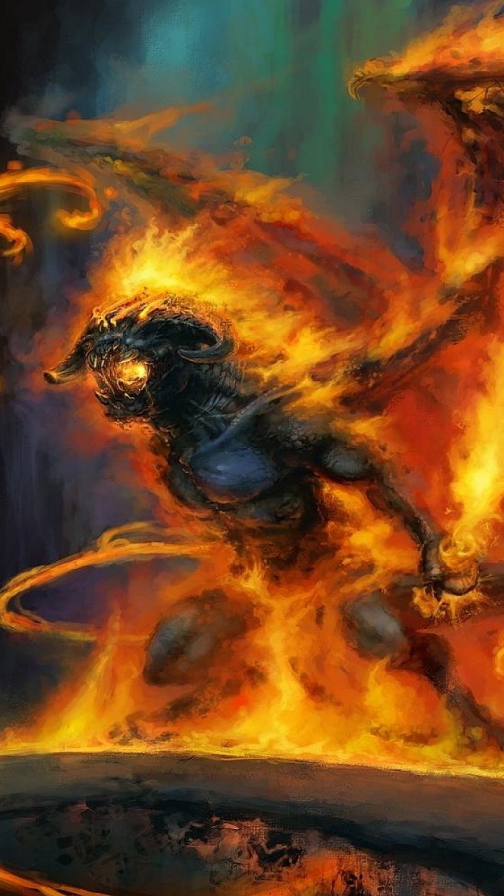Обои гендальф, Gothmog, Балрог, Властелин Колец, Бэйн Durins в разрешении 720x1280