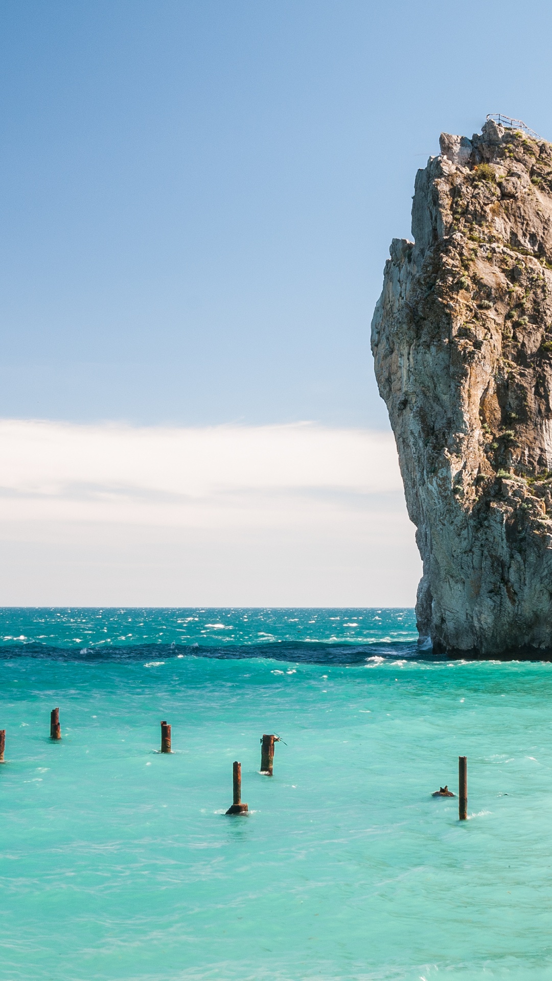 Обои Крым будет, Симеиз, Черное море, Ялта, Крым в разрешении 1080x1920